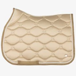 PS Of Sweden Suede Jump Saddle Pad -Lemieux Store 33527 lightsand 1