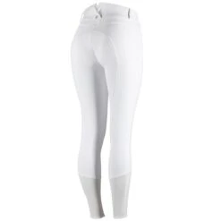 Horze Angelina Silicone Full Seat Breeches -Lemieux Store 33704 white back