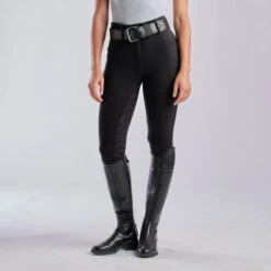 Horze Mia Thermo Silicone Full Seat Breeches -Lemieux Store 33710 black 6621
