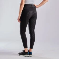 Horze Mia Thermo Silicone Full Seat Breeches -Lemieux Store 33710 black 6637