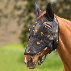 Mackey Mesh Fly Mask W/ Ears And Detachable Nose 5 Mackey Mesh Fly Mask W/ Ears And Detachable Nose -Lemieux Store 33762 bees