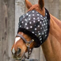 Mackey Mesh Fly Mask -Lemieux Store 33763 dandy dots