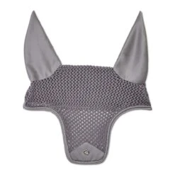 SmartPak Luxe Rider Reminders Ear Bonnet - Inhale/Exhale -Lemieux Store 33832 grey 1
