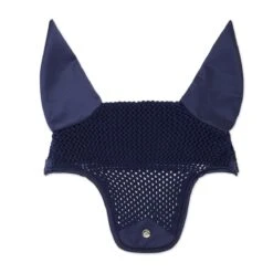 SmartPak Luxe Rider Reminders Ear Bonnet - Inhale/Exhale -Lemieux Store 33832 navy 1
