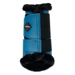 LeMieux Fleece Lined Brushing Boots -Lemieux Store 33844 marine 2