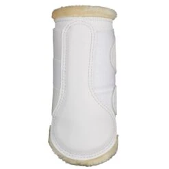 LeMieux Fleece Lined Brushing Boots -Lemieux Store 33844 white 1