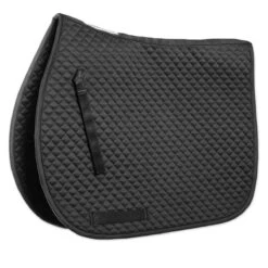 SmartPak Classic Small Diamond Pony AP Saddle Pad -Lemieux Store 33911 black 2a