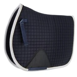 SmartPak Deluxe AP Saddle Pad With Mesh Spine And COOLMAX® 11 SmartPak Deluxe AP Saddle Pad With Mesh Spine And COOLMAX® -Lemieux Store 33912 navy 2