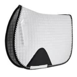 SmartPak Deluxe AP Saddle Pad With Mesh Spine And COOLMAX® 9 SmartPak Deluxe AP Saddle Pad With Mesh Spine And COOLMAX® -Lemieux Store 33912 white 2