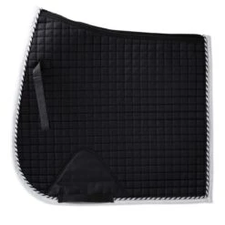 SmartPak Deluxe Dressage Saddle Pad With Mesh Spine And COOLMAX® -Lemieux Store 33913 black 1