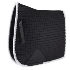 SmartPak Deluxe Dressage Saddle Pad With Mesh Spine And COOLMAX® -Lemieux Store 33913 black 2