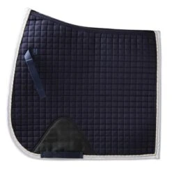 SmartPak Deluxe Dressage Saddle Pad With Mesh Spine And COOLMAX® -Lemieux Store 33913 navy 1