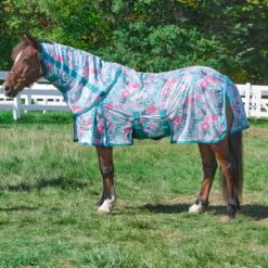SmartPak Deluxe Patterned Pony Fly Sheet W/ Earth Friendly Fabric -Lemieux Store 33957 floral 1282