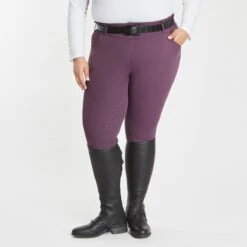 Hadley Curvy Fit Grip Breeches By SmartPak- Full Seat - Clearance! 12 Hadley Curvy Fit Grip Breeches By SmartPak- Full Seat - Clearance! -Lemieux Store 34028 darkplum 1087