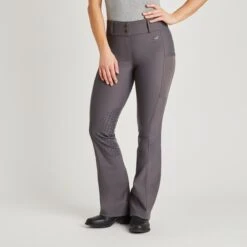 Piper Fusion Boot Cut Breech By SmartPak- Knee Patch 22 Piper Fusion Boot Cut Breech By SmartPak- Knee Patch -Lemieux Store 34032 charcoal 3