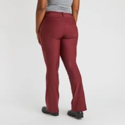 Piper Fusion Boot Cut Breech By SmartPak- Knee Patch - Clearance! -Lemieux Store 34032 merlot 4