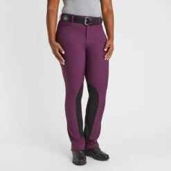 Kerrits Dynamic™ Extended Knee Patch Bootcut - Clearance! -Lemieux Store 34056 raisin 1