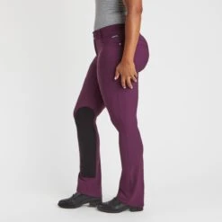 Kerrits Dynamic™ Extended Knee Patch Bootcut - Clearance! -Lemieux Store 34056 raisin 3