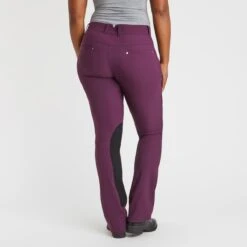 Kerrits Dynamic™ Extended Knee Patch Bootcut - Clearance! -Lemieux Store 34056 raisin 4