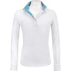 RJ Classics Maddie Jr Long Sleeve Show Shirt W/ 37.5 Temperature Regulating Technology - Clearance!
