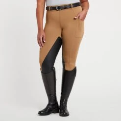 FITS PerforMax Pull On Full Seat Breeches - Clearance! -Lemieux Store 34123 sepia 1