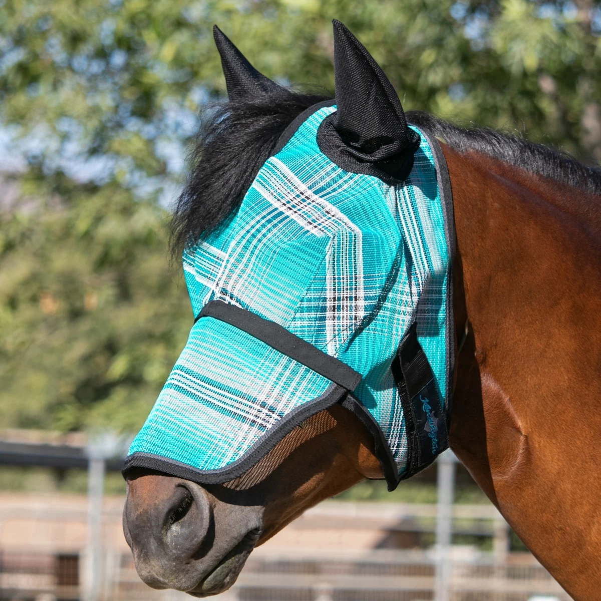 Kensington Fly Mask W/ Soft Ears And Removable Nose 7 Kensington Fly Mask W/ Soft Ears And Removable Nose - Image 7