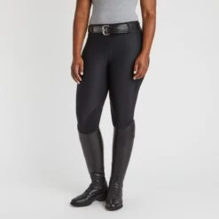 Piper Fusion Suede Patch By SmartPak - Knee Patch -Lemieux Store 34399 black 1