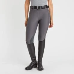 Piper Fusion Suede Patch By SmartPak - Knee Patch -Lemieux Store 34399 charcoal 1