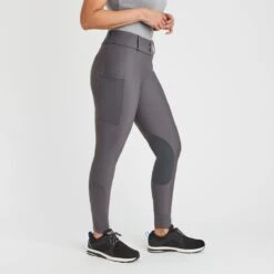 Piper Fusion Suede Patch By SmartPak - Knee Patch -Lemieux Store 34399 charcoal 3