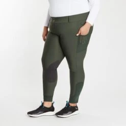 Piper Fusion Suede Patch By SmartPak - Knee Patch -Lemieux Store 34399 darkolive 1615