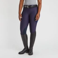 Piper Fusion Suede Patch By SmartPak - Knee Patch -Lemieux Store 34399 navy 1