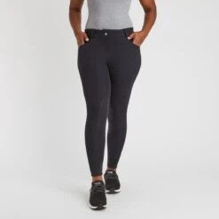 Hadley Mid-Rise Silicone Grip Breeches By SmartPak - Knee Patch