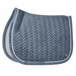 SmartPak Luxe Collection AP Saddle Pad - Velvet & Pearls Collection