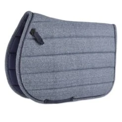SmartPak Deluxe Wool Blend AP Saddle Pad - Clearance! -Lemieux Store 34459 navy 0w8a9082