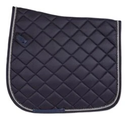 SmartPak Deluxe Dressage Competition Saddle Pad II 12 SmartPak Deluxe Dressage Competition Saddle Pad II -Lemieux Store 34461 navysilver 0w8a9075
