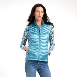 Ariat Ideal Down Vest - Clearance! 22 Ariat Ideal Down Vest - Clearance! -Lemieux Store 34573 iridescentarctic 1