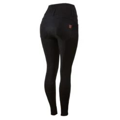 Horze Tara Full Seat Thermo Breeches -Lemieux Store 34717 black 4