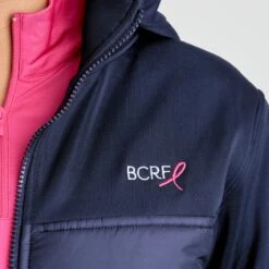Piper Breast Cancer Awareness Jacket By SmartPak -Lemieux Store 34721 navypink 12789