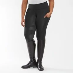 Piper Extended Silicone Grip Tights -Lemieux Store 34987 black 18372 1