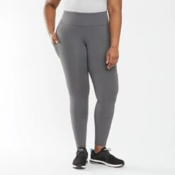 Piper Extended Silicone Grip Tights -Lemieux Store 34987 charcoal 3