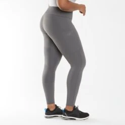 Piper Extended Silicone Grip Tights -Lemieux Store 34987 charcoal 4