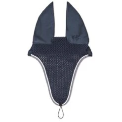 SmartPak Deluxe Tie Down Ear Bonnet -Lemieux Store 35004 navy 15940
