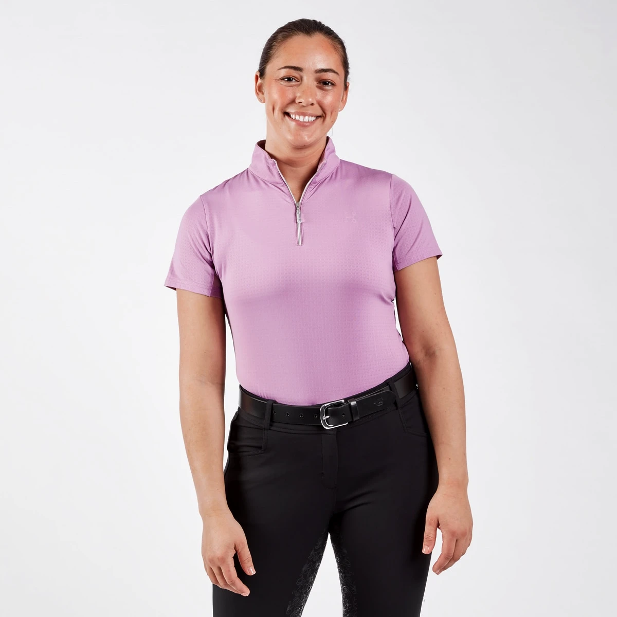 Hadley Sunshield 1/4 Zip Printed Short Sleeve By SmartPak - Clearance! 1 Hadley Sunshield 1/4 Zip Printed Short Sleeve By SmartPak - Clearance!