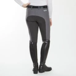 Piper Classic II Low-Rise Breeches By SmartPak - Full Seat -Lemieux Store 35142 charcoal 26140
