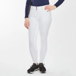 Piper Classic II Low-Rise Breeches By SmartPak - Full Seat -Lemieux Store 35142 white 26004