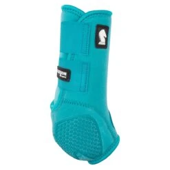 Classic Equine Flexion By Legacy 2 Front Support Boots -Lemieux Store 35153 aqua 1