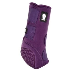 Classic Equine Flexion By Legacy 2 Front Support Boots -Lemieux Store 35153 eggplant 1