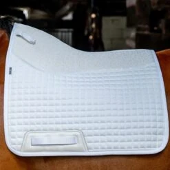 Horseware Ireland Horseware Tech Comfort Dressage Pad -Lemieux Store 35459 white 1