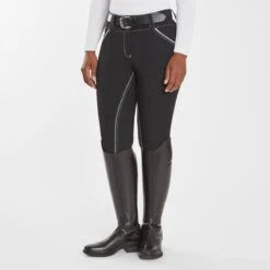Piper Evolution Curvy Fit Breeches By SmartPak - Full Seat -Lemieux Store 35578 blackwhite 3926