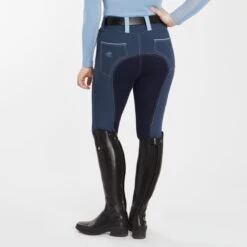Piper Evolution Curvy Fit Breeches By SmartPak - Full Seat -Lemieux Store 35578 darkrightbluelight 2567